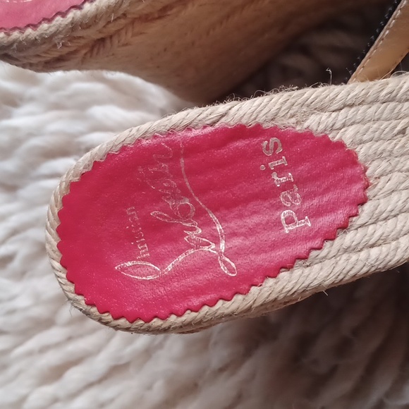 Louboutin  wedges